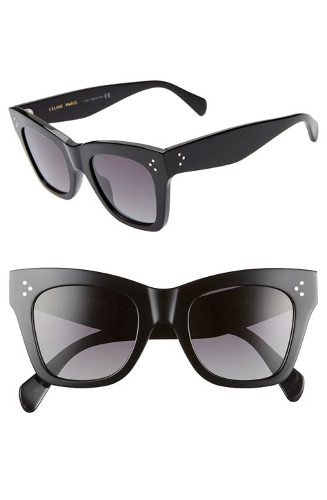 celine flat top sunglasses david jones|celine 50mm polarized square sunglasses.